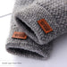 Thermal Alpaca Fingerless Gloves For Men