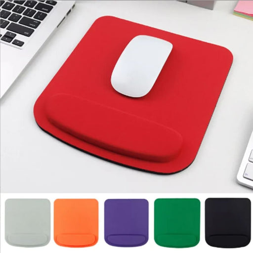 Thick Eva Foam Wrist Mouse Pad Comfortable Solid Colour
