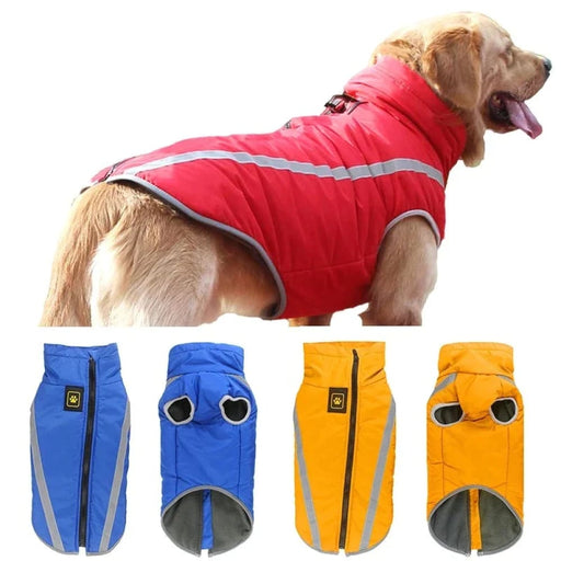 Thick Waterproof Winter Coat For Large Dogs
