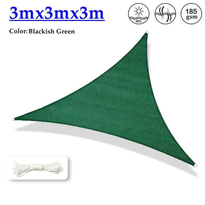 Thicken Densified Hdpe Anti-uv Sunshade Sail Garden Shelter