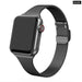 Thin Steel Milanese Loop Strap for Apple Watch