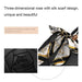 Three Dimensional Carved Ladies Handbag