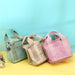 Three Dimensional Multi Compartment Shoulder Bag Handbag