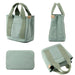 Three Dimensional Multi Compartment Shoulder Bag Handbag