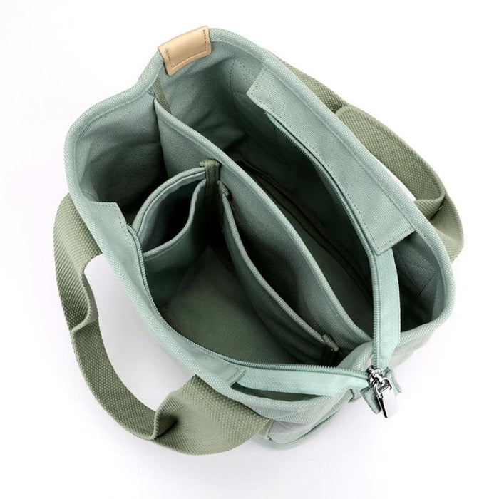 Three Dimensional Multi Compartment Shoulder Bag Handbag