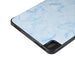 Three Fold Marble Texture Protective Tablet Case With Pen