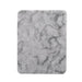 Three Fold Marble Texture Protective Tablet Case With Pen
