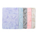 Three Fold Marble Texture Protective Tablet Case With Pen