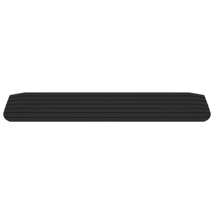 Threshold Ramps 2 Pcs 110x21x2.5 Cm Rubber Opbkio