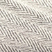 Throw Cotton Herringbone 160x210 Cm Grey Xaptok
