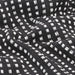 Throw Cotton Squares 125x150 Cm Black Xapttb