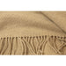 Throw - Merino Wool Blend - Camel