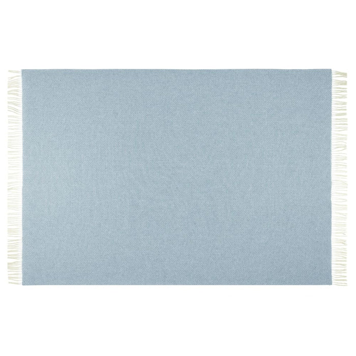 Throw - Merino Wool/cashmere - Blue