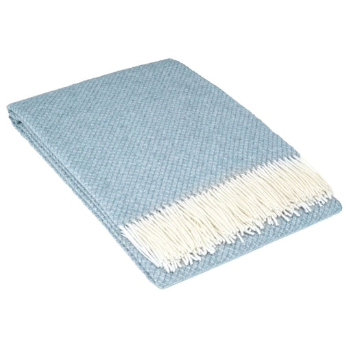 Throw - Merino Wool/cashmere - Blue