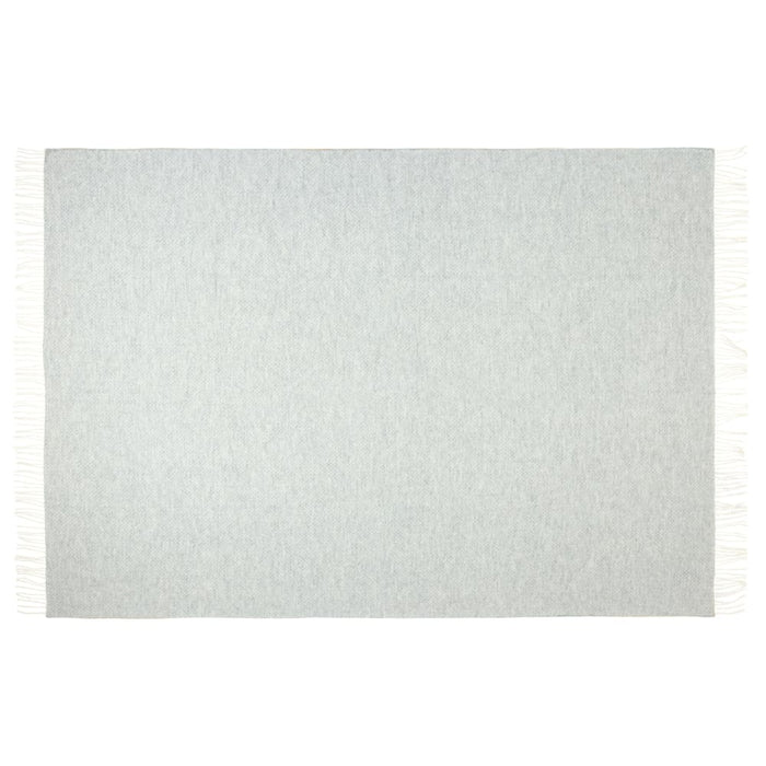 Throw - Merino Wool/cashmere - Light Grey