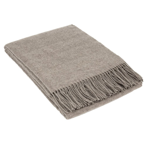 Throw - Merino Wool/cashmere - Stone