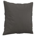 Throw Pillows 2 Pcs Grey 40x40 Cm Faux Leather Takanx