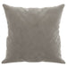 Throw Pillows 2 Pcs Light Grey 40x40 Cm Velvet Takanp