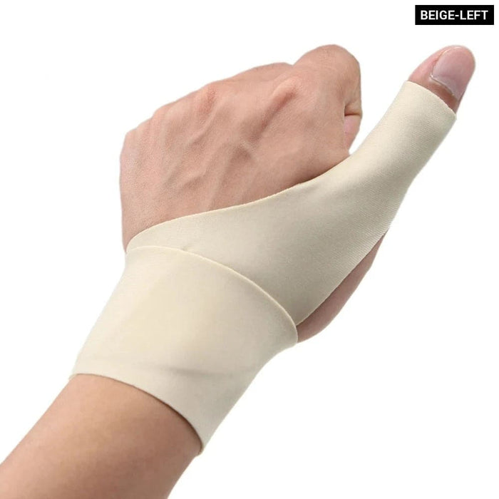 1pc Thumb Wrist Compression Sleeve Splint for Sprained