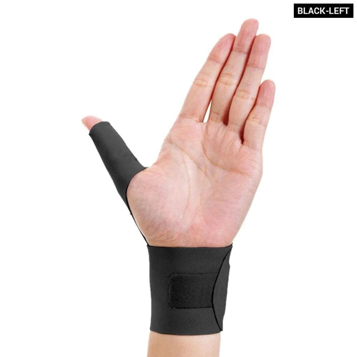 1pc Thumb Wrist Compression Sleeve Splint for Sprained