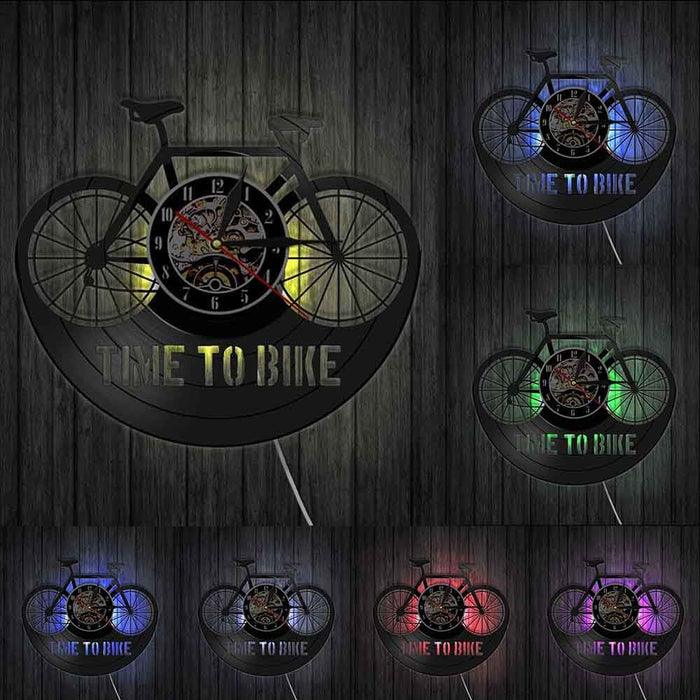 Time To Bike Bikers Inspiration Quote Home Decor Mountain