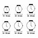 Time Force Tf2253l 10 Unisex Black Watch Quartz 31mm