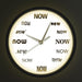 The Time Is Now Wall Clock Glow In Dark Voice Control Silent