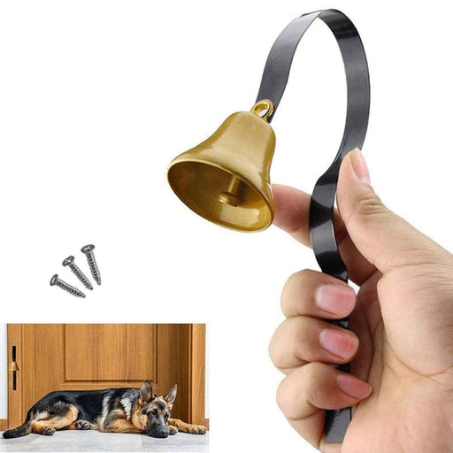 Tinkle Brass Durable Clear Sound Pet Hanging Doorbell