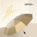 Titanium Gold Cloth Uv Protection Umbrella