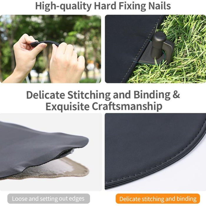 Tjp11 Hexagonal Double Sided Folding Drone Universal Apron