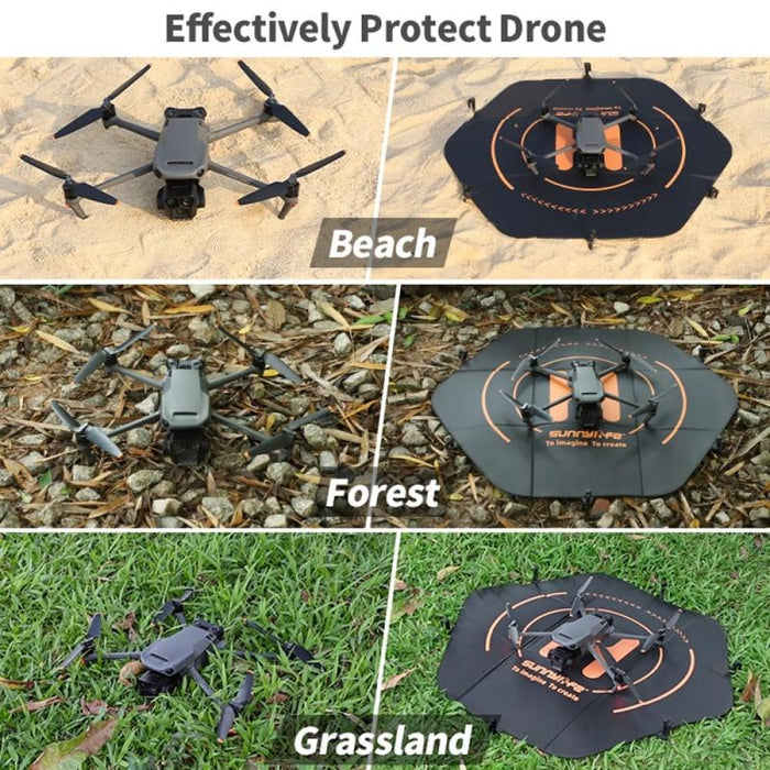 Tjp11 Hexagonal Double Sided Folding Drone Universal Apron