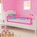 Toddler Safety Bed Rail 150 x 42 Cm Pink Obobx