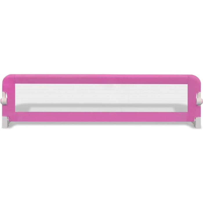 Toddler Safety Bed Rail 150 x 42 Cm Pink Obobx
