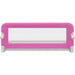 Toddler Safety Bed Rail 2 Pcs Pink 102x42 Cm Xilbnp