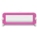 Toddler Safety Bed Rail 2 Pcs Pink 102x42 Cm Xilbnp