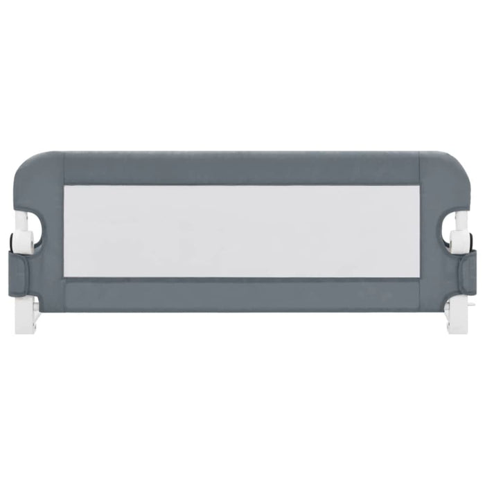 Toddler Safety Bed Rail Grey 102x42 Cm Polyester Oboll