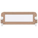 Toddler Safety Bed Rail Taupe 102x42 Cm Polyester Obola