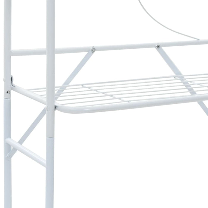 Toilet Rack White 60x33x174 Cm Xalixt