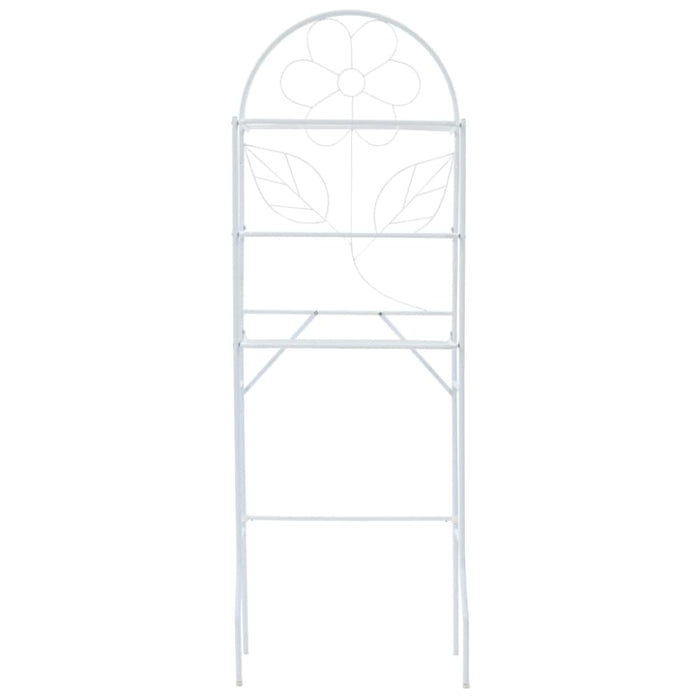 Toilet Rack White 60x33x174 Cm Xalixt
