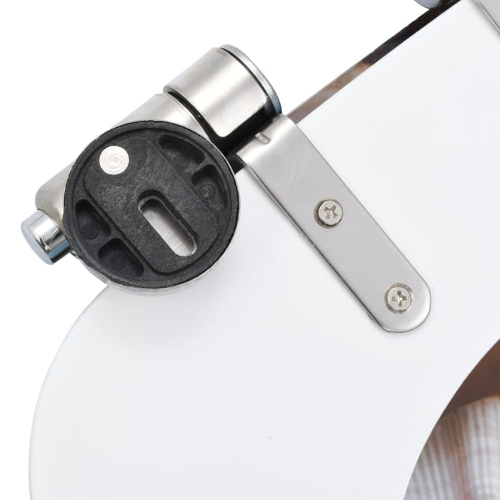 Wc Toilet Seat With Soft Close Lid Mdf Muschel Design Oatkxa