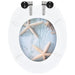 Wc Toilet Seats 2 Pcs With Soft Close Lids Mdf Starfish