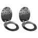 Wc Toilet Seats 2 Pcs with Soft Close Lids Mdf Water Drop
