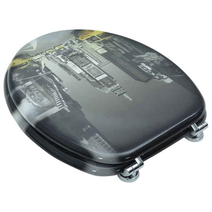 Toilet Seats With Hard Close Lids Mdf New York Oaoano