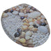 Toilet Seats With Hard Close Lids Mdf Pebbles Oaoana