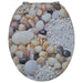 Toilet Seats With Hard Close Lids Mdf Pebbles Oaoana