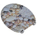 Toilet Seats With Hard Close Lids Mdf Pebbles Oaoana