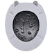 Toilet Seats with Hard Close Lids Mdf Water Oaoanx