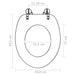 Toilet Seats With Lids 2 Pcs Mdf Brown Xipkbk