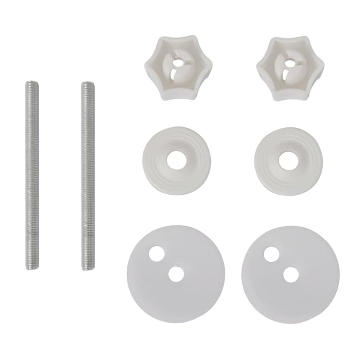 Toilet Seats With Soft Close Lids 2 Pcs Mdf White Xipnnp