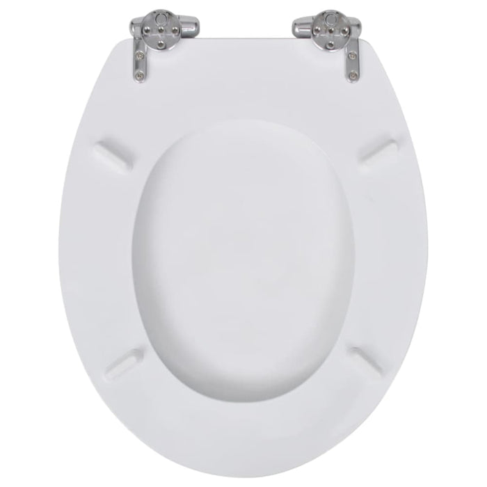 Toilet Seats With Soft Close Lids Mdf White Oabikn